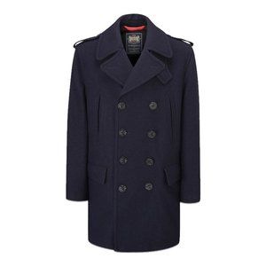 XXL Gloverall 70th Anniversary Navy Churchill Reefer Peacoat (Worn Once!!!)